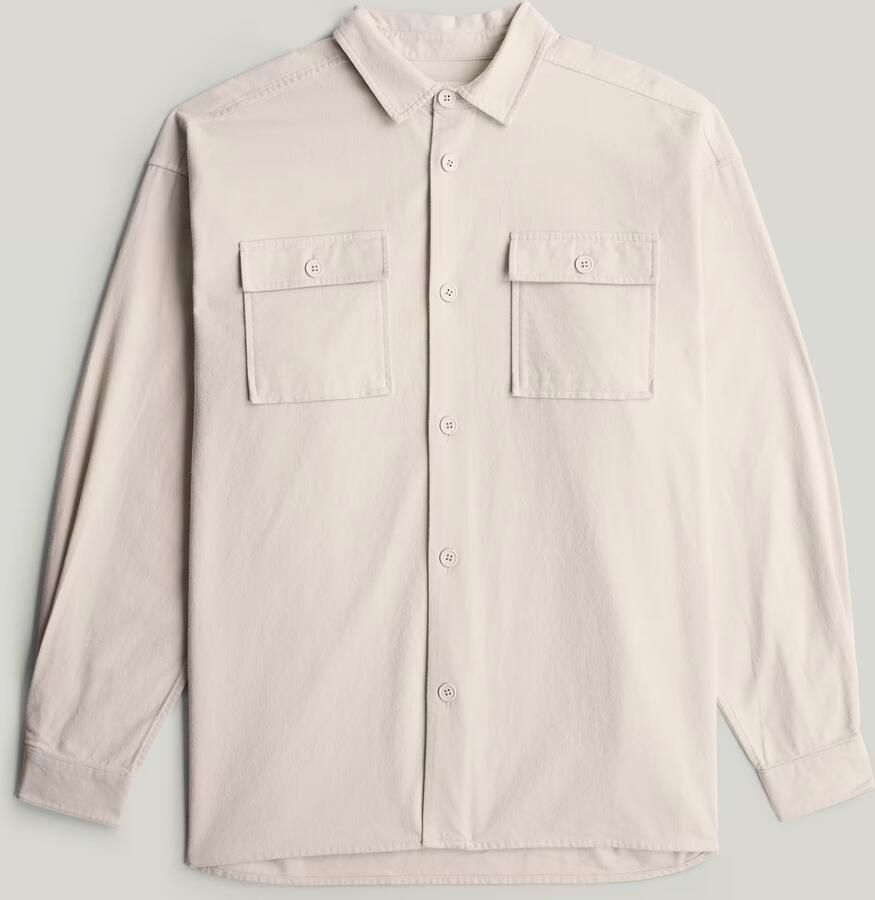 G-Star RAW Oversized werkoverhemd Beige Heren - Foto 3