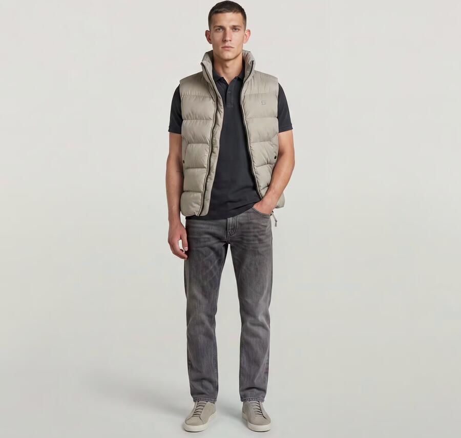 G-Star RAW Padded Bodywarmer Beige Heren - Foto 3