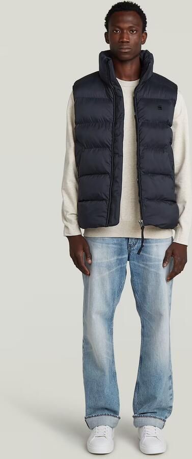 G-Star RAW Padded Bodywarmer Donkerblauw Heren - Foto 6