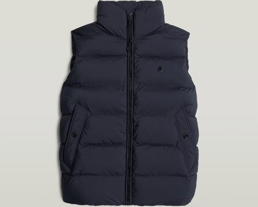 G-Star RAW Padded Bodywarmer Donkerblauw Heren - Foto 3