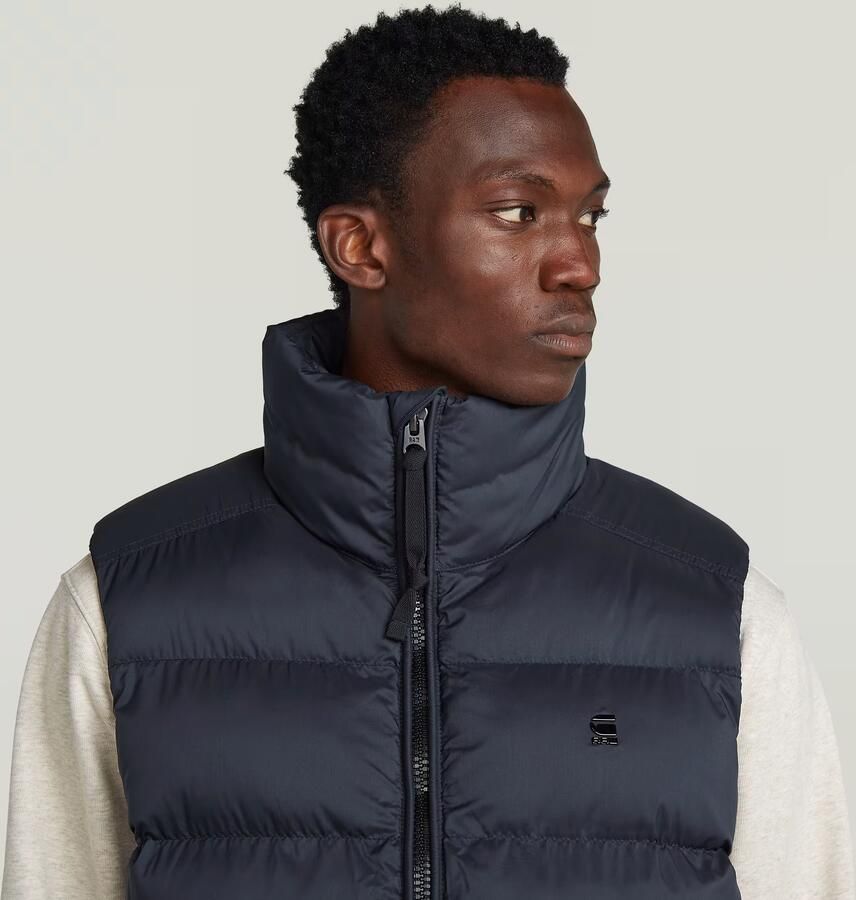 G-Star RAW Padded Bodywarmer Donkerblauw Heren - Foto 2