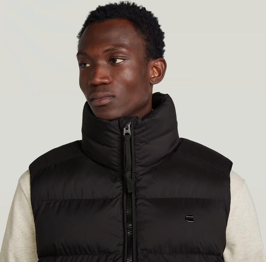 G-Star RAW Padded Bodywarmer Zwart Heren - Foto 3