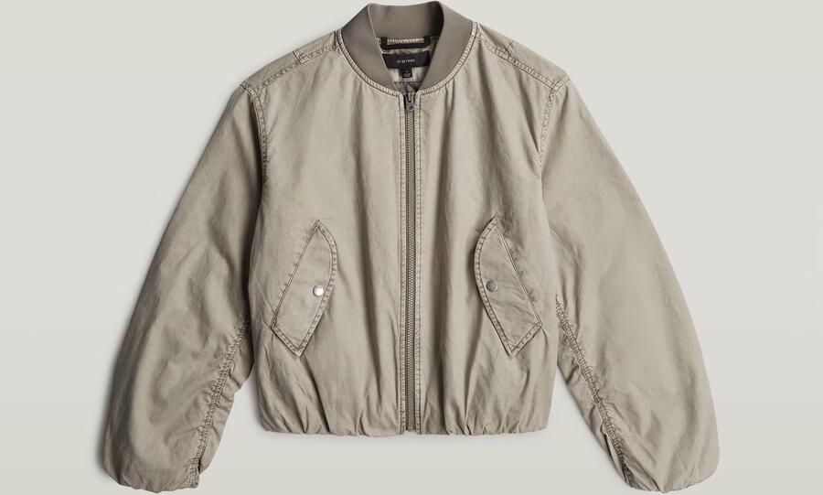 G-Star RAW Padded Bomberjack Beige Dames - Foto 6