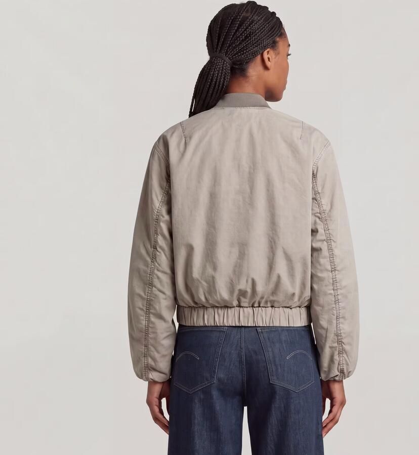 G-Star RAW Padded Bomberjack Beige Dames - Foto 5