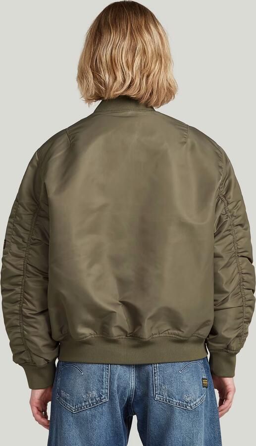 G-Star RAW Padded Bomberjack Bruin Dames - Foto 4