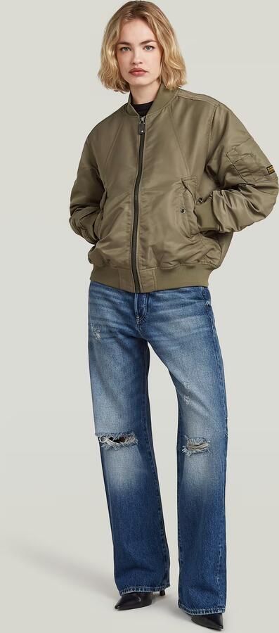 G-Star RAW Padded Bomberjack Bruin Dames - Foto 6