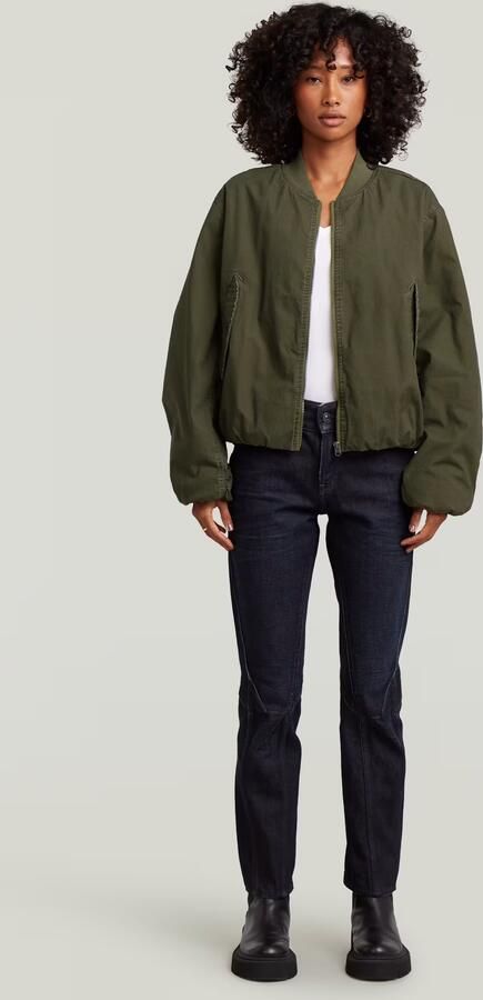 G-Star RAW Padded Bomberjack Groen Dames - Foto 7