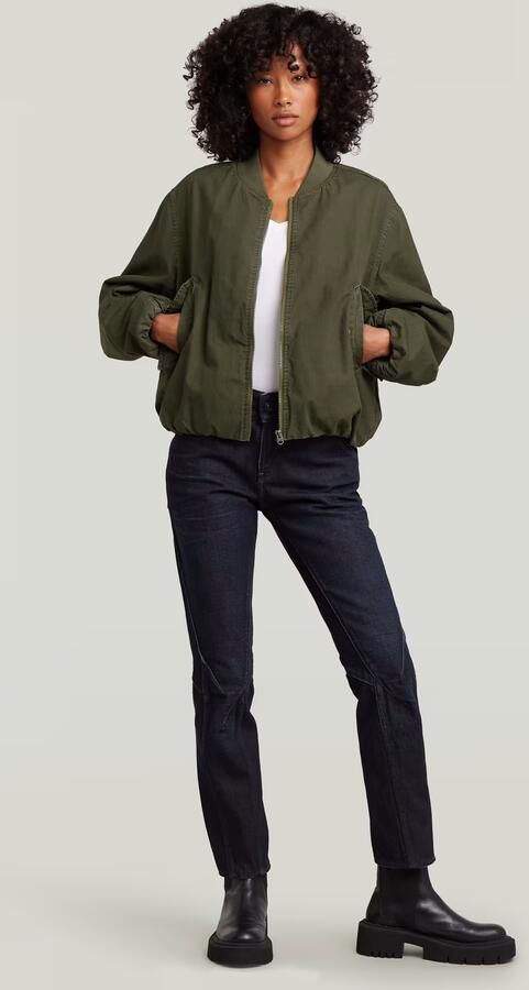 G-Star RAW Padded Bomberjack Groen Dames - Foto 6