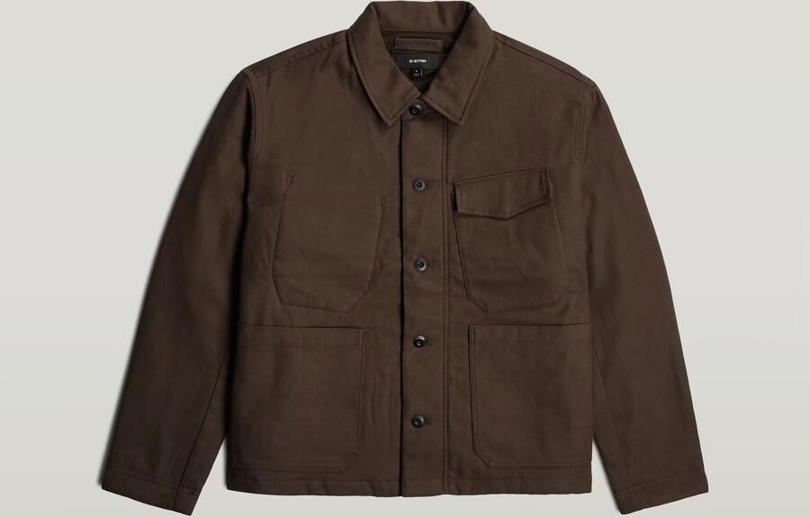 G-Star RAW Padded Plaid Chore Jack Bruin Heren
