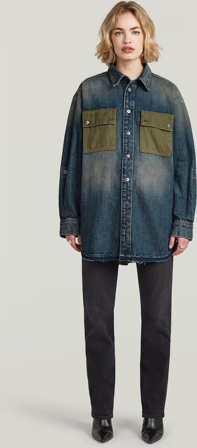 G-Star RAW Panel Overshirt Meerkleurig Dames - Foto 7