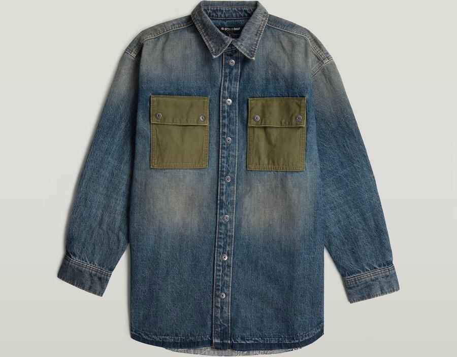 G-Star RAW Panel Overshirt Meerkleurig Dames - Foto 3