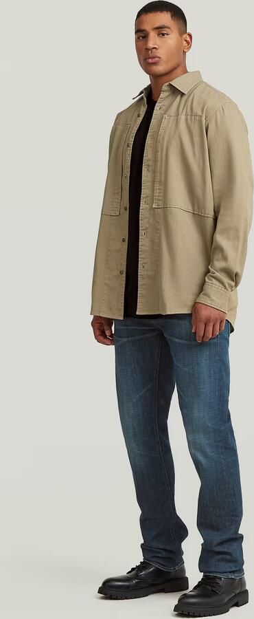 G-Star RAW Panelled Pocket Regular Overhemd Beige Heren - Foto 7