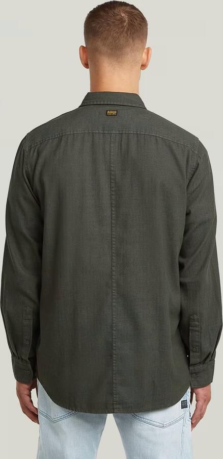 G-Star RAW Panelled Pocket Regular Overhemd Grijs Heren - Foto 6