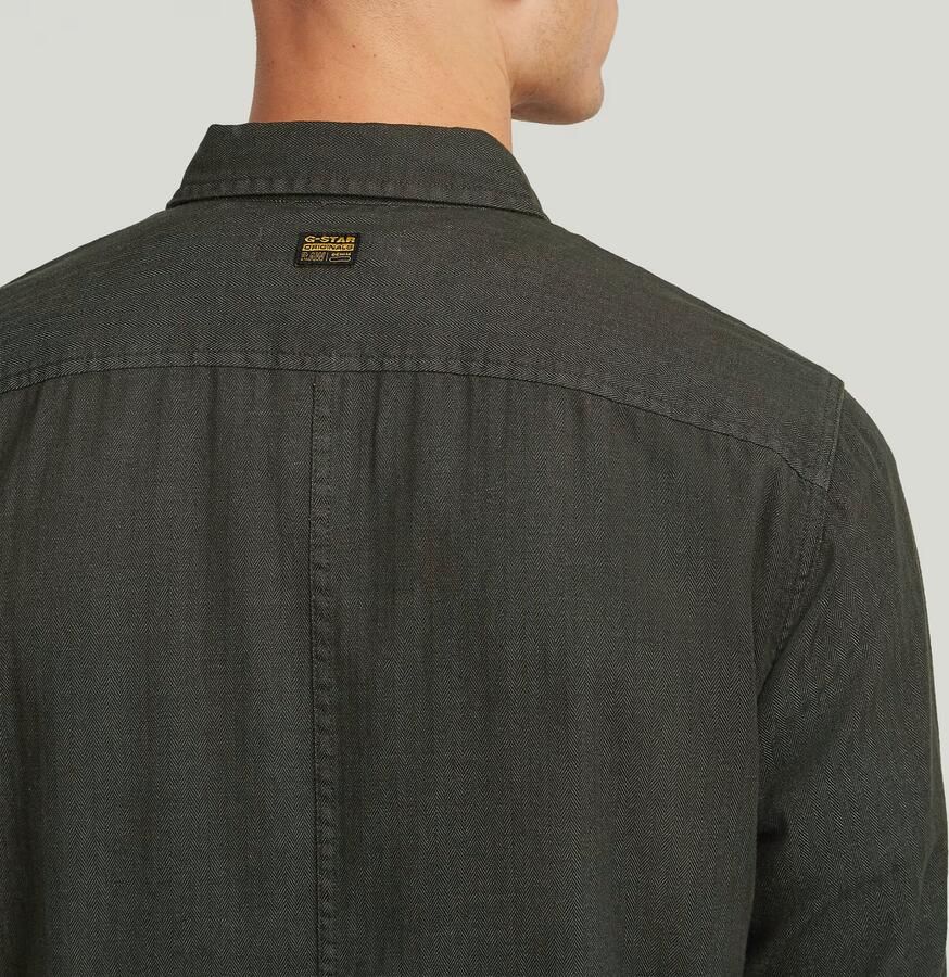 G-Star RAW Panelled Pocket Regular Overhemd Grijs Heren - Foto 3