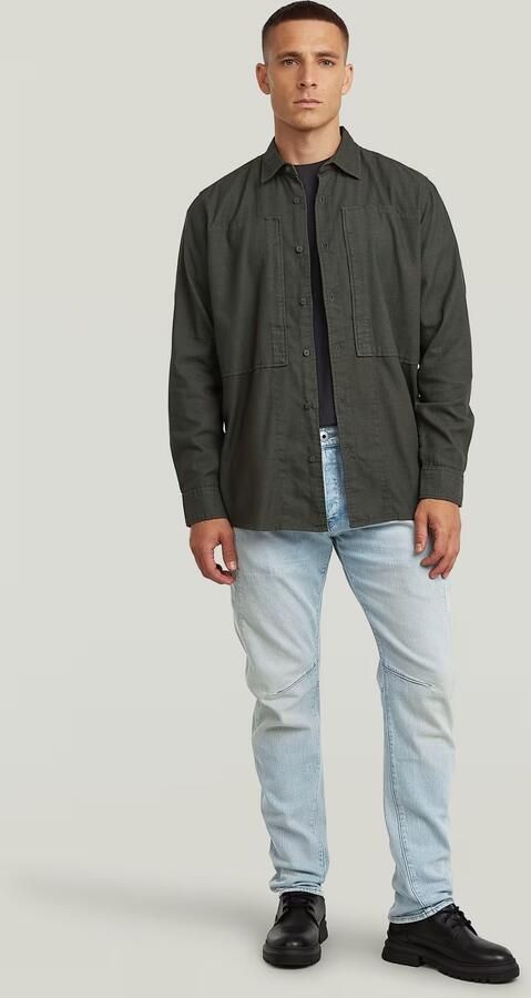 G-Star RAW Panelled Pocket Regular Overhemd Grijs Heren - Foto 5