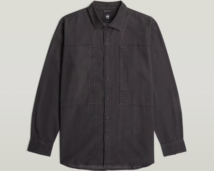 G-Star RAW Panelled Pocket Regular Shirt Grijs Heren - Foto 6