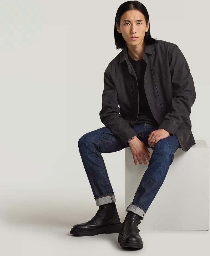 G-Star RAW Panelled Pocket Regular Shirt Grijs Heren - Foto 5