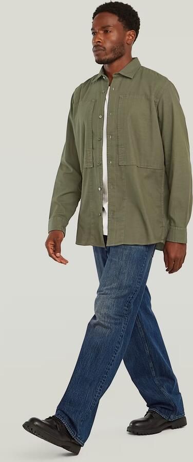G-Star RAW Panelled Pocket Regular Shirt Groen Heren - Foto 7