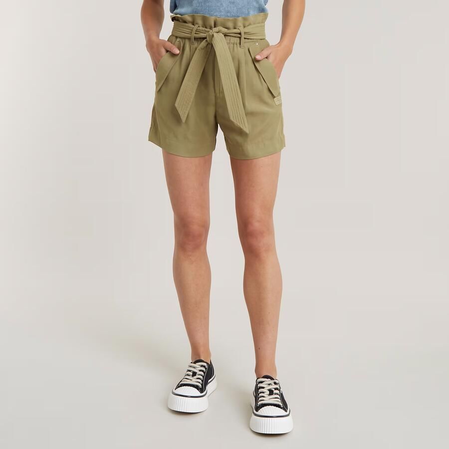 G-Star Raw Korte Broek D24610-D522 PAPERBAG SHORT-CORANDER