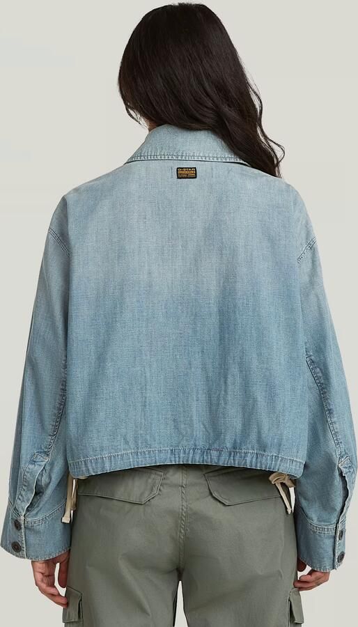 G-Star RAW Parachute Oversized Jack Lichtblauw Dames - Foto 5
