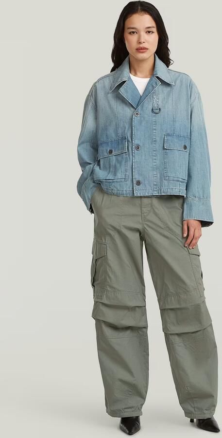 G-Star RAW Parachute Oversized Jack Lichtblauw Dames - Foto 6