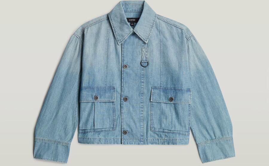 G-Star RAW Parachute Oversized Jack Lichtblauw Dames - Foto 4
