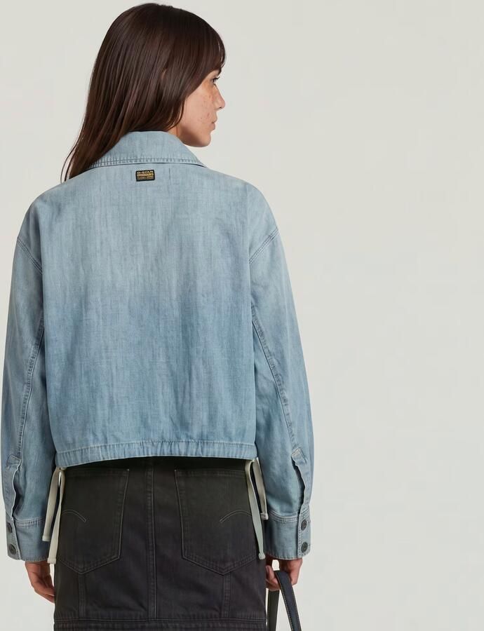 G-Star RAW Parachute Oversized Jack Lichtblauw Dames - Foto 3