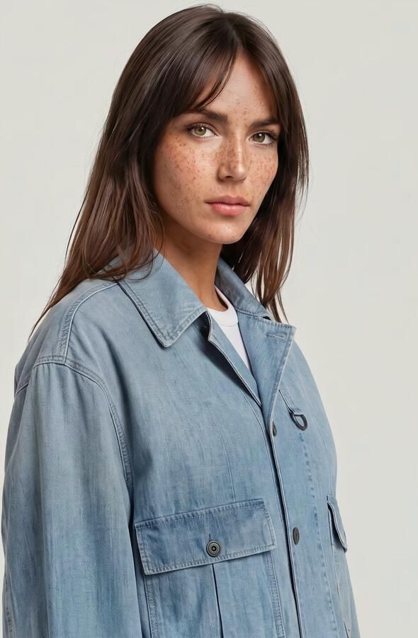 G-Star RAW Parachute Oversized Jack Lichtblauw Dames - Foto 4