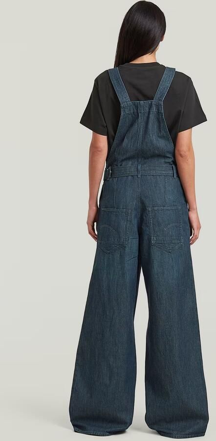 G-Star RAW Parachute Tuinbroek Donkerblauw Dames - Foto 6