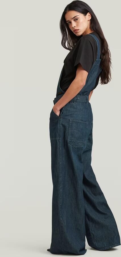 G-Star RAW Parachute Tuinbroek Donkerblauw Dames - Foto 7