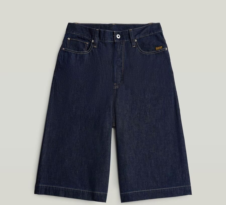 G-Star RAW Patti Clean Edge Jorts Donkerblauw Dames - Foto 4