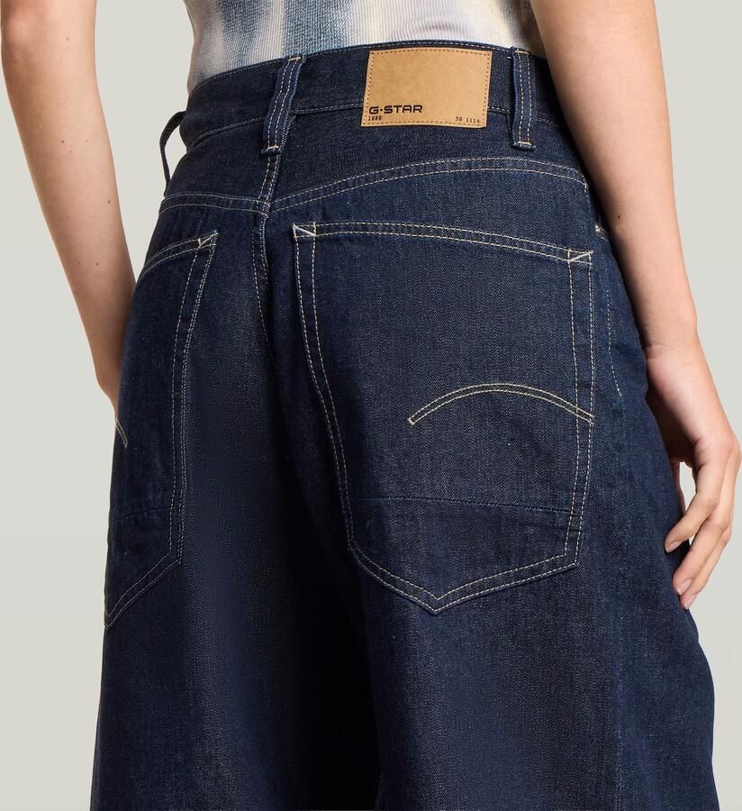 G-Star RAW Patti Clean Edge Jorts Donkerblauw Dames - Foto 3
