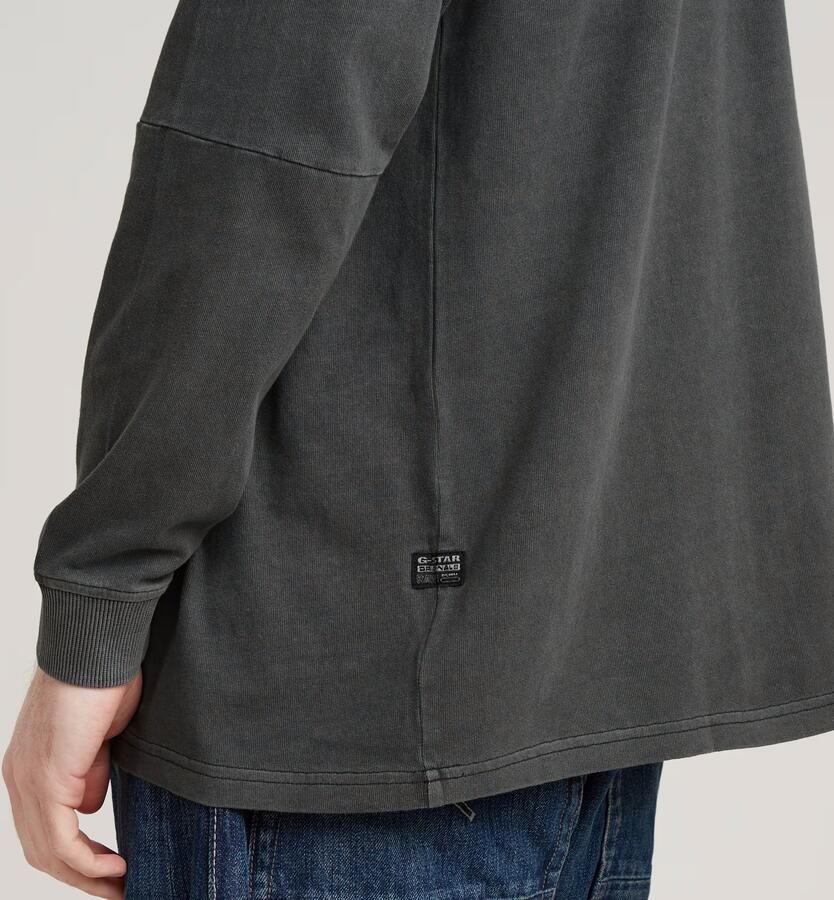 G-Star RAW Pigment Dye Loose T-Shirt Zwart Heren - Foto 5