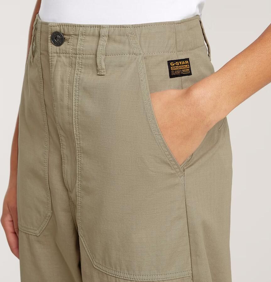 G-Star RAW Pilot Broek Cropped Beige Dames - Foto 4