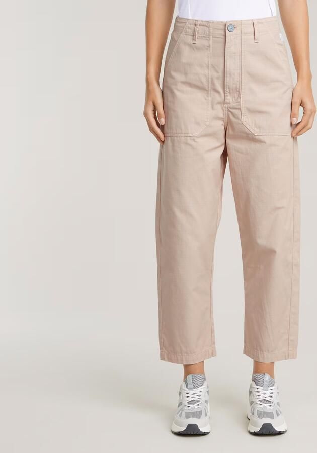G-Star RAW Pilot Cropped Broek Roze Dames - Foto 7