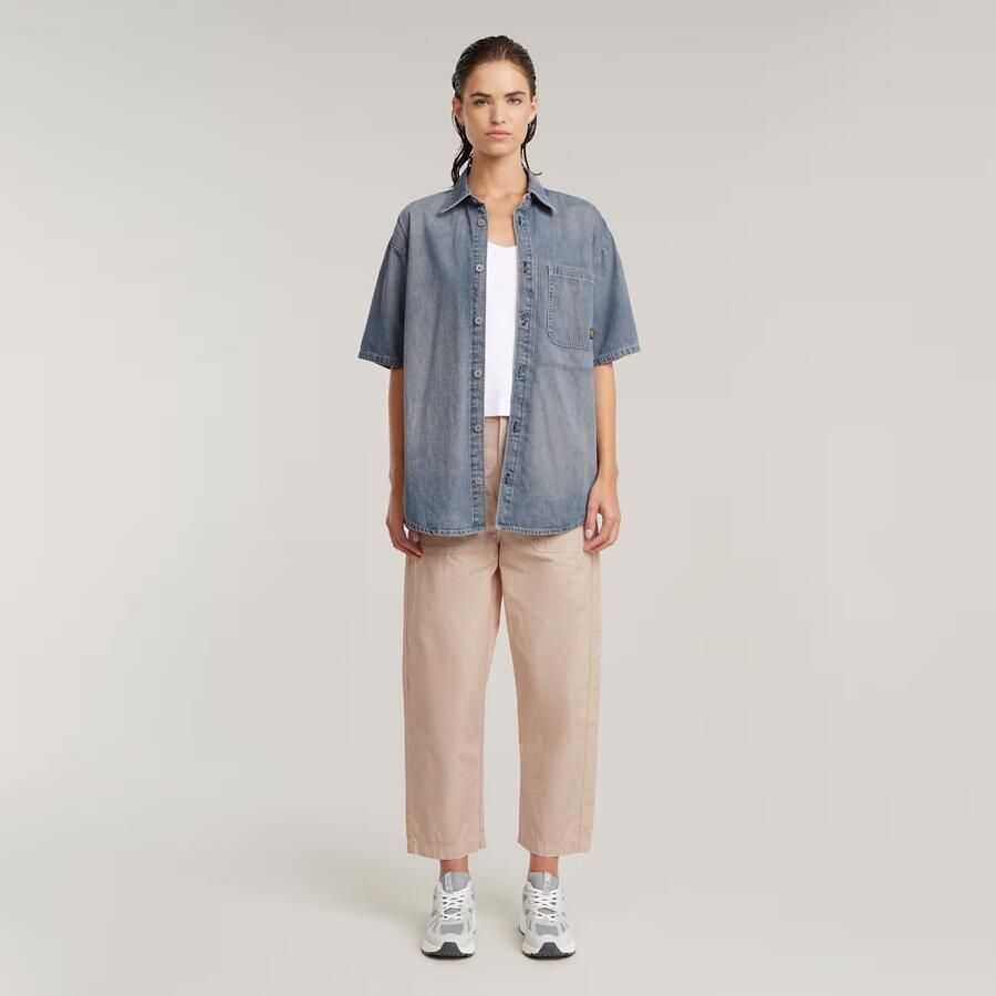 G-Star RAW Pilot Cropped Broek Roze Dames