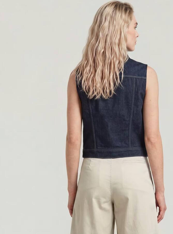 G-Star Raw Blazer D29079-D934 PITCHED HEM SLIM VEST-082 RONSED - Foto 4