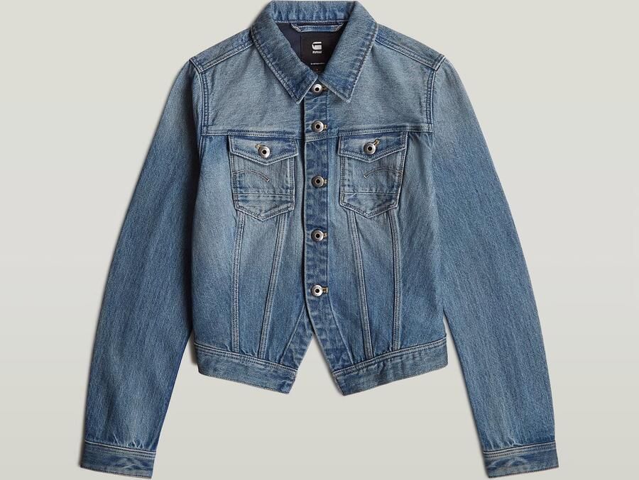 G-Star RAW Pitched Hem Slim Jack Lichtblauw Dames - Foto 4