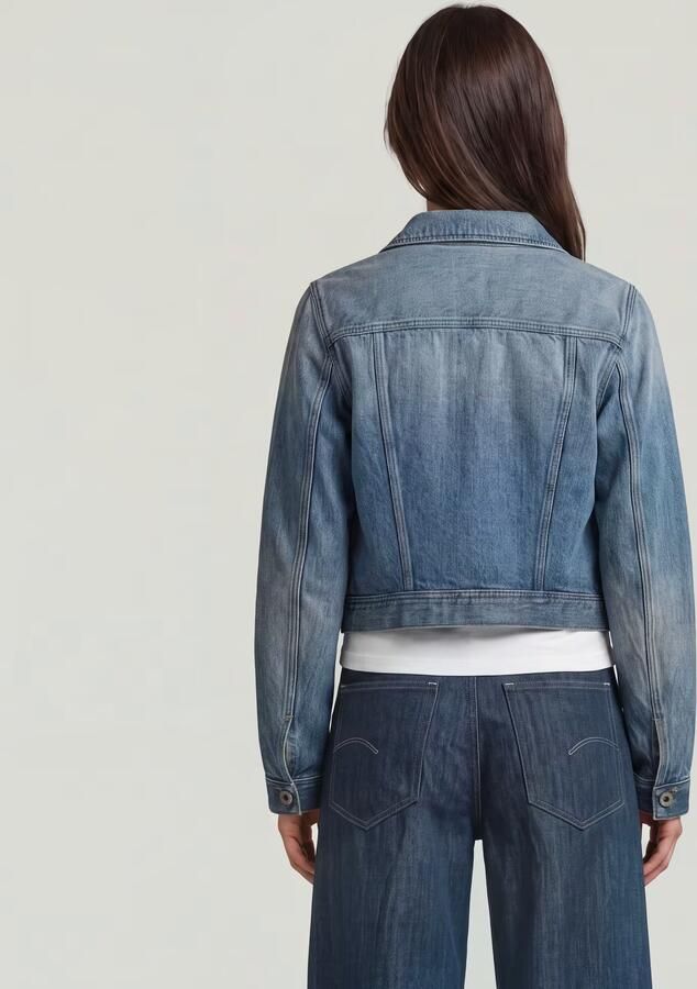 G-Star RAW Pitched Hem Slim Jack Lichtblauw Dames - Foto 6