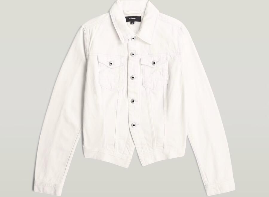 G-Star RAW Pitched Hem Slim Jack Wit Dames - Foto 4