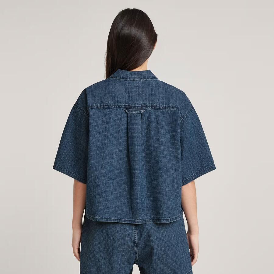 G-Star Raw Relaxed fit jeansblouse met borstzak - Foto 2