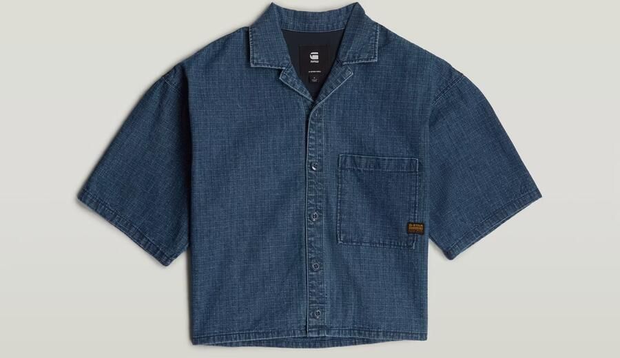 G-Star Raw Relaxed fit jeansblouse met borstzak - Foto 7
