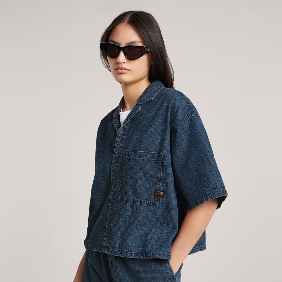 G-Star Raw Relaxed fit jeansblouse met borstzak - Foto 5