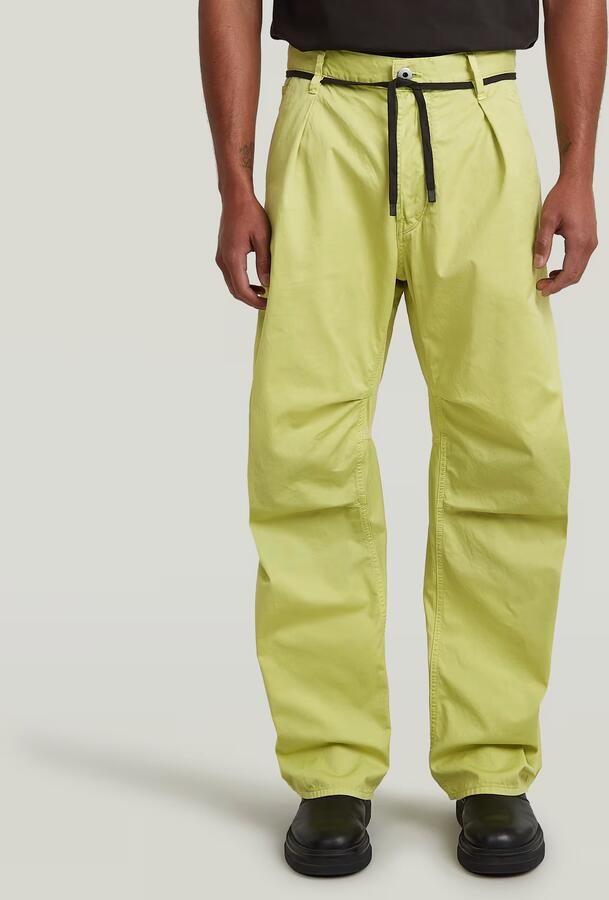 G-Star RAW Pleated 3D Denim Broek Groen Heren - Foto 6