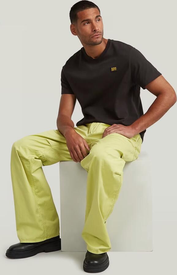 G-Star RAW Pleated 3D Denim Broek Groen Heren - Foto 4