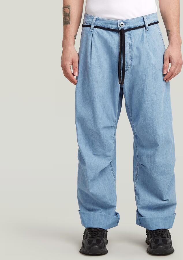 G-Star RAW Pleated Denim Jeans Lichtblauw Heren - Foto 5