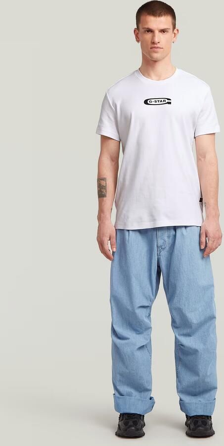 G-Star RAW Pleated Denim Jeans Lichtblauw Heren - Foto 6