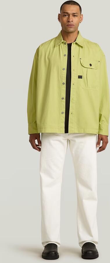 G-Star Raw Oversized fit vrijetijdsoverhemd met kentkraag - Foto 6