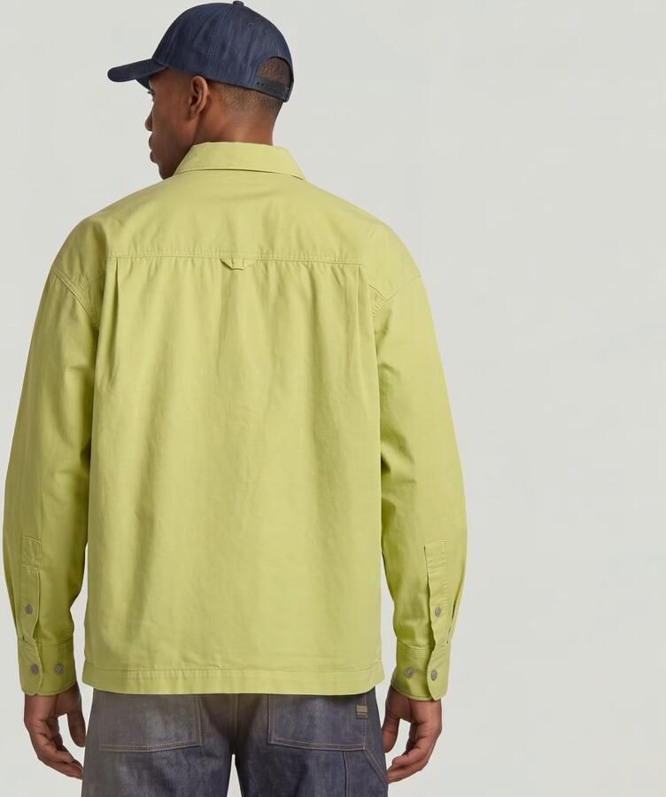 G-Star Raw Oversized fit vrijetijdsoverhemd met kentkraag - Foto 3