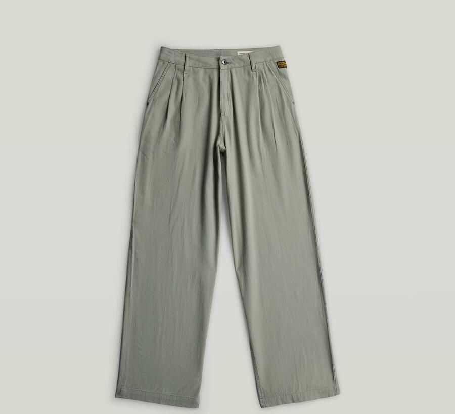 G-Star RAW Pleated Chino Groen Dames - Foto 3
